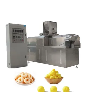 Factory New Design Top Sale Rice Corn Snack Making Machine Best Feedback Inflated Snacks Food Processing Line thumbnail-3