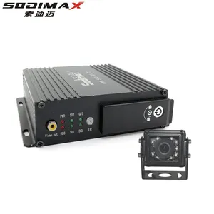 4CH SD Card Full HD Car Cameras 1080P 720p Vehicle Blackbox DVR With 4G WiFi GPS thumbnail-4