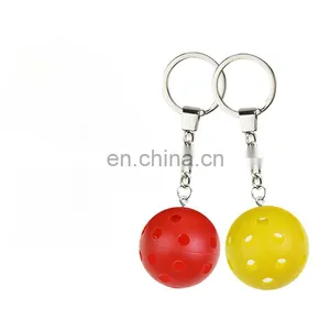Arronax Mini Pickleball Key Chain Ball With Various Colors for Your Choice Portable Pickleball Key Chain thumbnail-5