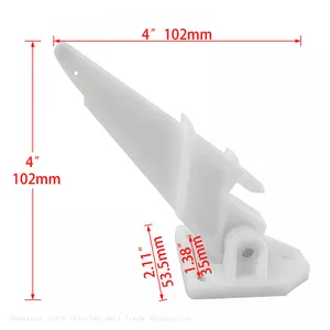 ISURE MARINE Boat Speedometer Pitot Kit,Kick-up Pilot Tube 80 MPH Speedometer Pilot Sea Tool Accessories,20 Ft PVC Tubing thumbnail-3