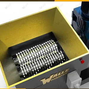 WL200 Portable Smaller Double Shaft Shredder Food Waste Shredder Machine thumbnail-5