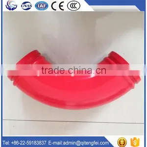 DN125 Concrete Pump Casting Double Wall Elbow DN125 thumbnail-5