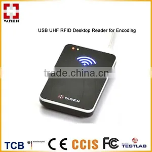 Smail Size UHF USB RFID Reader Writer With Key Board Emulation thumbnail-1