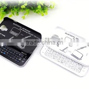 For Samsung Galaxy S4 I9500 Wireless Blurtooth Keyboard Case thumbnail-1