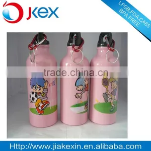 Aluminum Sport Water Bottle With Carabiner Hook thumbnail-5