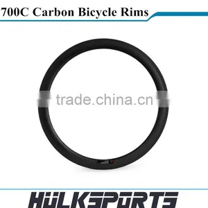 50mm Tubular Carbon Rim 3K/UD Bicycle Wheel 700C Carbon Fiber Road Bike Rim thumbnail-2