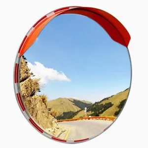 PC Road Safety Traffic Mirror Parking Curb Roadway Security Convex Mirror thumbnail-5