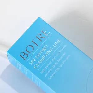 Luxury Custom Square Glass Essential Oil Dropper Box Eco-Friendly With Paper Inserts Private Label Luxury thumbnail-3