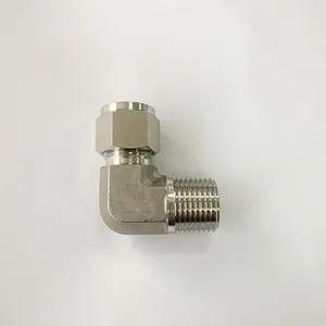 Corrosion-Resistant Double Ferrule Elbow for Chemical Processing thumbnail-2