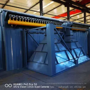 Industrial Dust Collector, Central Dust Removal Equipment, High-temperature Resistant Desulfurization Waste Gas Pulse Bag Filter thumbnail-1