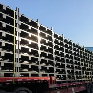 Foldable Tyre Stacking Rack for Efficient Warehouse Organization thumbnail-1