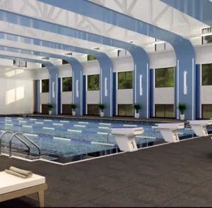 Transparent Borderless Swimming Pool, Large Outdoor Swimming Pool, Constant Temperature Borderless Swimming Pool Planning, Design, and Construction, thumbnail-3
