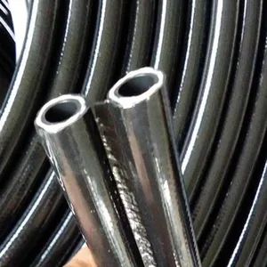 High-pressure Nylon Resin Double Pipes Meeting Sae100r7 and r8 Standards, Manufactured by Hebei Parker Factory thumbnail-1