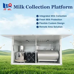 Milk Receiving Platform Stainless Steel Dairy Milk Collection Platform For Farm Raw Milk Receiving thumbnail-1