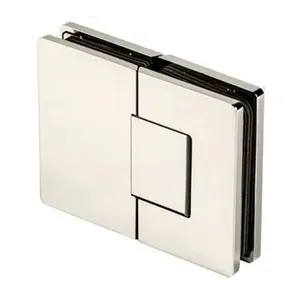 Modern Design Glass Door Hinge for Hotel Bathroom Projects thumbnail-3