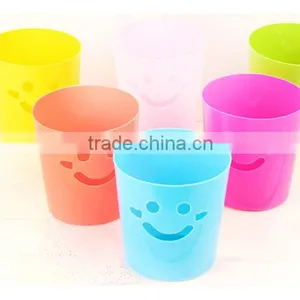 Smiling Face Type Fashion Desktop Trash Can for Office thumbnail-3