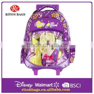 Best Selling The Pretty Girl Cheap Small Trolley Bag With LED Lights thumbnail-1