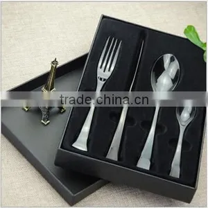 4pcs Chrome Color Tableware China Manufacturer Wholesale thumbnail-1