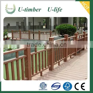 Reliable Reputation Wood Plastic Composite Timber WPC Railing thumbnail-5
