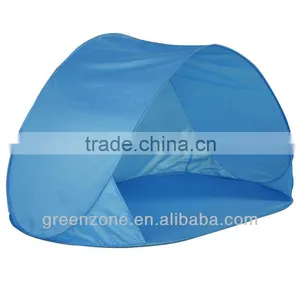 POP UP Beach Tent Steel Tents Beach Pop up Tent Blue Colour thumbnail-1