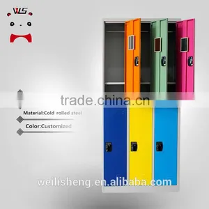 WLS Colorful Design Storage Cabinets 6 Door Steel Shoes Locker thumbnail-2