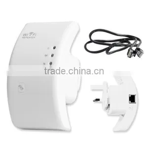 UK 300Mbps Wireless-N 802.11 AP WPS Wifi Repeater Range Extender Router Booster Amplifier thumbnail-1