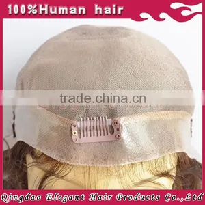Best Seller Top Grade Full Thin Skin Cap Human Hair Lace Wigs thumbnail-1
