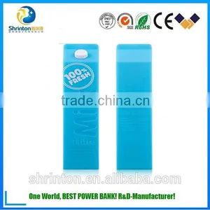 China Supplier 2600mah Milk Power Bank 18650 Plastic Power Bank thumbnail-4