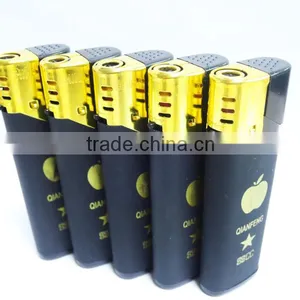 Rubber Painting Electronic Windproof Lighter, Wholesale Cheap Lighters China Lighter Factories thumbnail-2
