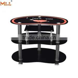 Modern Appearance Glass Corner TV Stand thumbnail-1