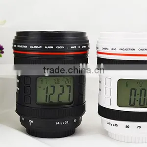 2 Colors Star Camera Lens Projector Digital Alarm Clock/star Projector Alarm Clock thumbnail-1