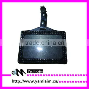 Hot Selling Fashion Bling Rhinestone Crystal Lanyard Badge Holder thumbnail-1