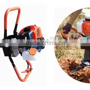 52cc Gasoline Earth Driller Machine With 100mm,150mm,200mm Bit thumbnail-1
