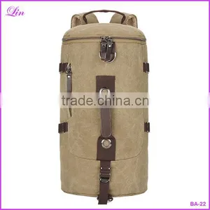 Large Capacity Man Travel Bag Outdoor Mountaineering Backpack Men Bags Hiking Camping Canvas Bucket Shoulder Bag thumbnail-1