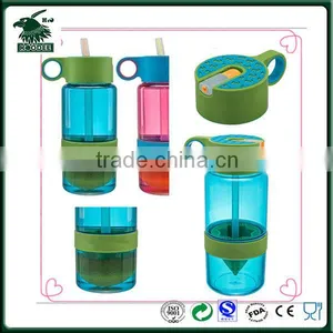 High Quality Tritan Material Water Bottle With Flip Cap thumbnail-1
