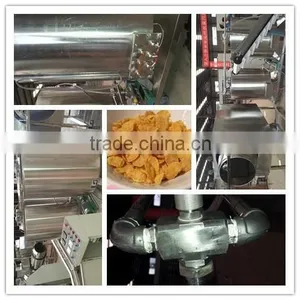 Automatic Roasted Breakfast Cereal Corn Flakes Extrusion Machine thumbnail-2