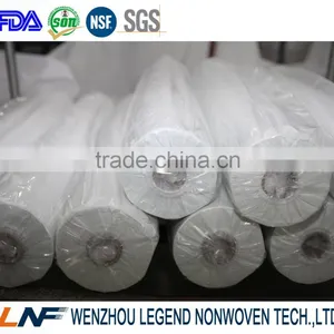 1050MS Soft Tear Resistant Non Fusible Nonwoven Fabric Rolls Interlining thumbnail-6