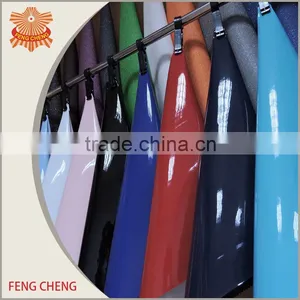 MOQ 1 Yard High Quality Low Price Non-crease Patent pu thumbnail-1