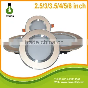 5w Elegant Golden Downlight Housing Round Aluminum Fixture 100mm Hole Size Led Downlight Wall Mounting thumbnail-4