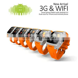G-sensor E-Compass Gyroscope 1.54 Inch 3G WIFI bt 4.0 MTK Watch thumbnail-6