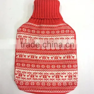 2015 New Design Winter Series Knitted Hot Water Bag Cover thumbnail-1