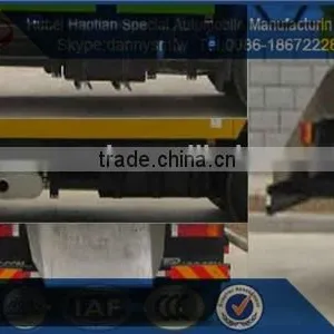 Heavy Dongfeng Self-cleaning Suction Truck for Sale Hubei Haotian New Design Vacuum Fecal Suction Truck Sewage Suction Truck thumbnail-3