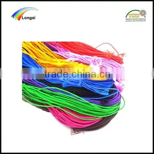 Coloured Elastic Round Rubber Rope Cord 5mm for Clothing/packaging/shoes thumbnail-1