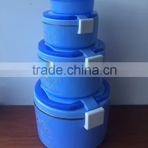 2845 Plastic Stainless Steel Insulated Casserole Pot thumbnail-6
