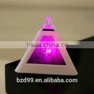 Multi-functional Countdown Colorful Back Light Alarm Electric Desk Calendar Clock/ Electronic Gift Items Manufacturer thumbnail-3