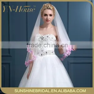 Belly Dance Silk Face Indian Muslin Wedding Veil thumbnail-1