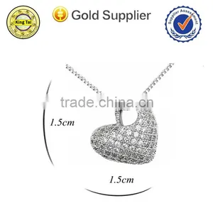 Cheap Fashion Quality White Stone Necklace Set thumbnail-1