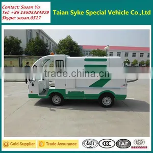 Brand New 1000kg Capacity Self Unloading Electric Garbage Truck for Sale thumbnail-3