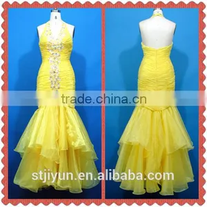 Elegant Evening Dress Wholesale Long Backless Prom Dress thumbnail-1