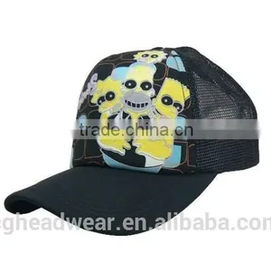 Wholesale Foam Trucker Cap/ Mesh Cap/ Flat Brim Trucker Cap thumbnail-1
